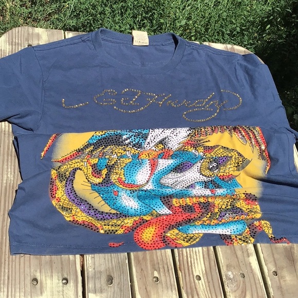 [SOLD] Ed Hardy Tee Shirt M - Picture 2 of 8